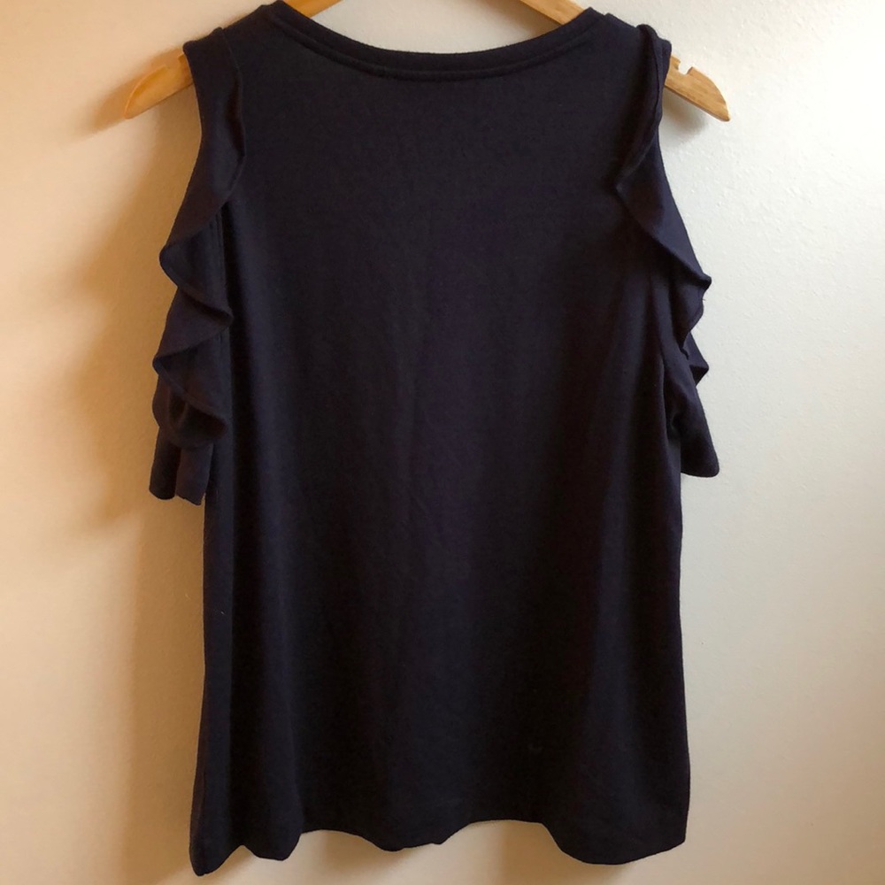 NWT • LOFT • cold shoulder top - Picture 5 of 6